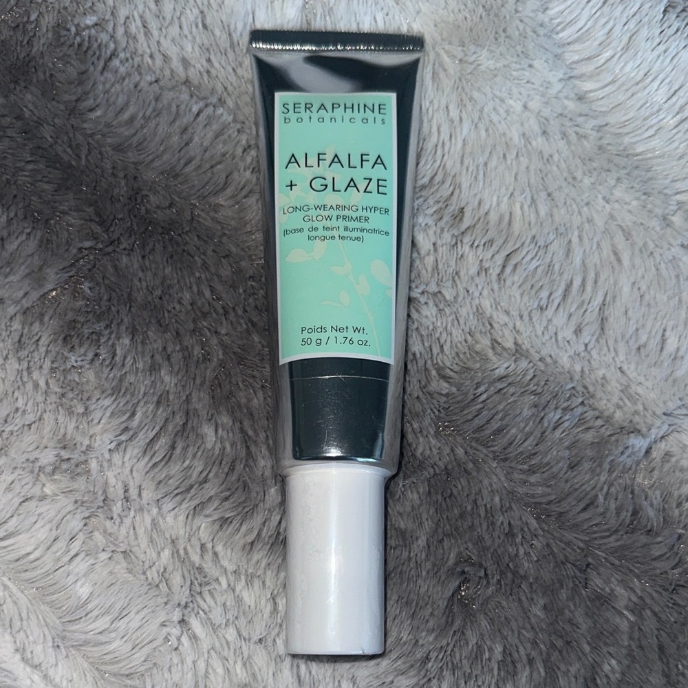NEW - Seraphine Botanicals Alfalfa + Glaze, Long Wearing Glow Primer in Glossame